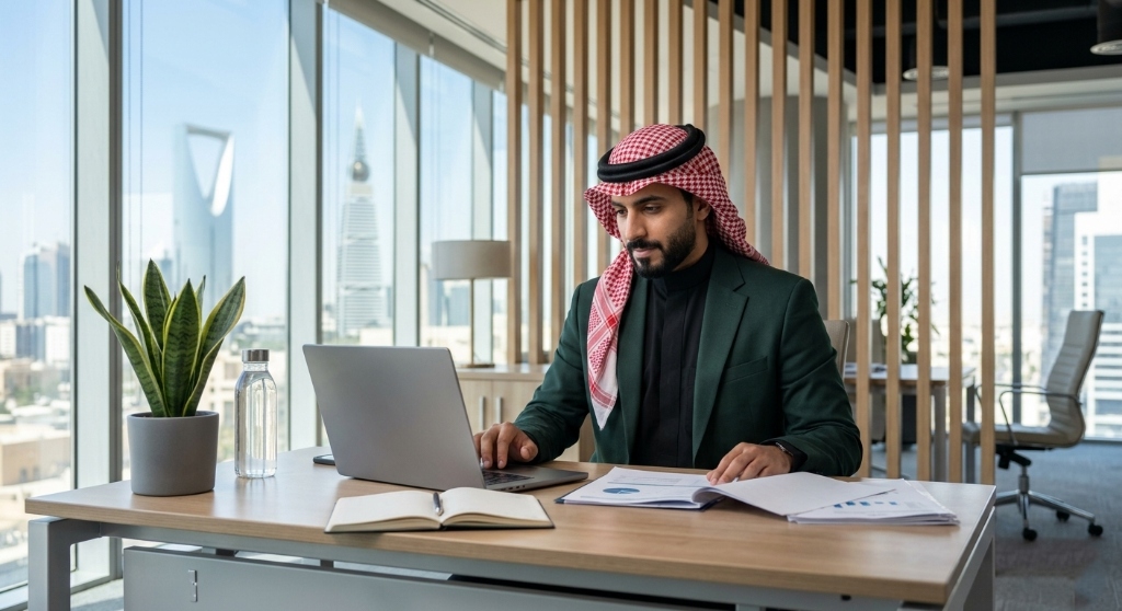 Professional Consultant reviewing candidate career roadmap